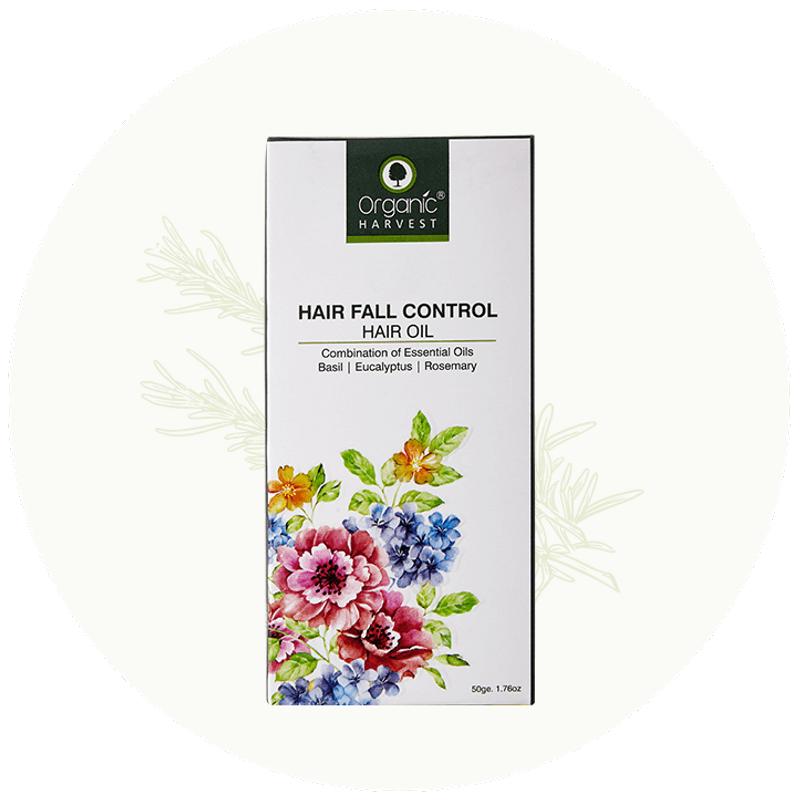 Organic Harvest Hair Oil for Hair Fall Control-50ml