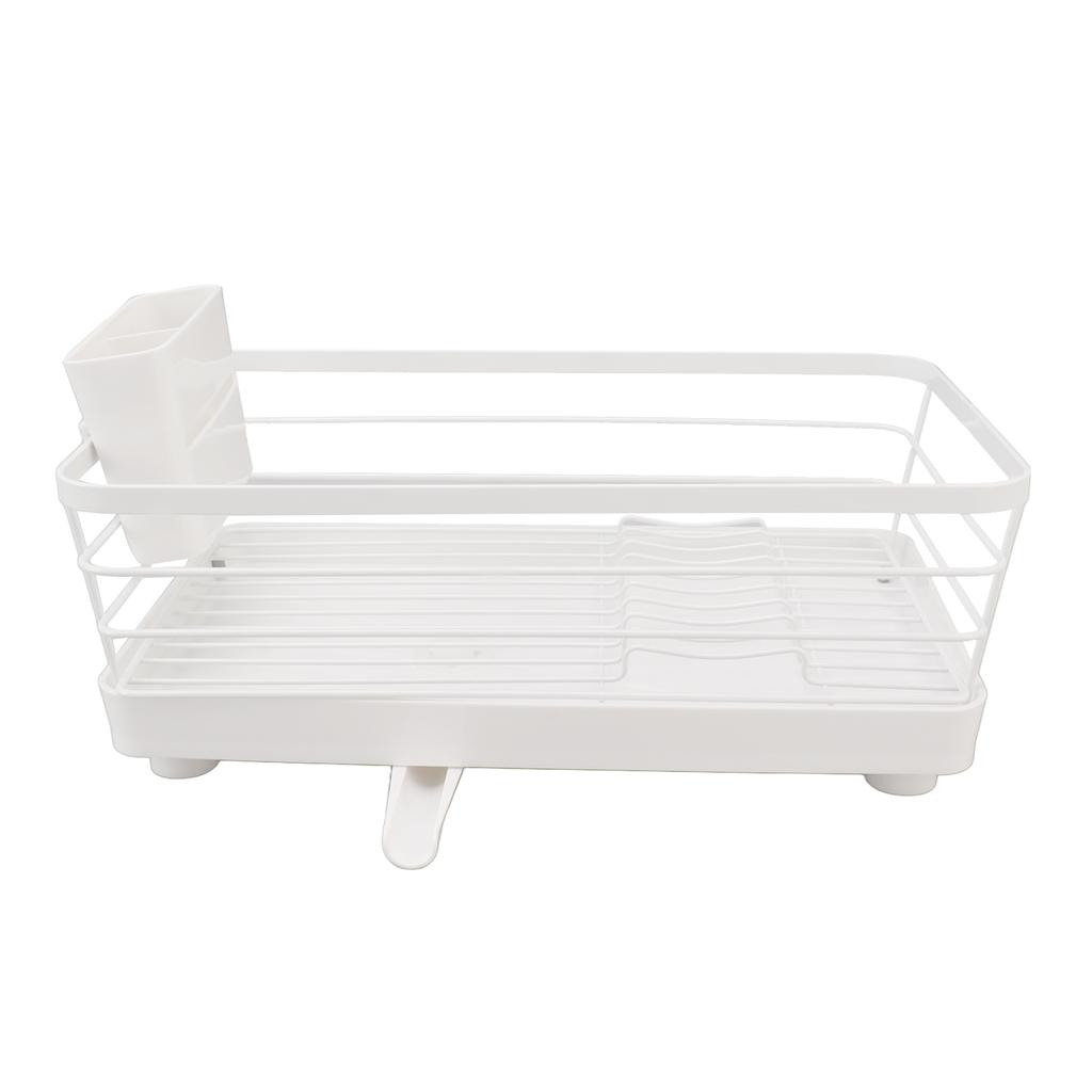 Dish Drying Racks Modern Large Capacity Dish Drainers With Draining Tray Tableware Drainer Kitchen Countertop Storage Rack Cup