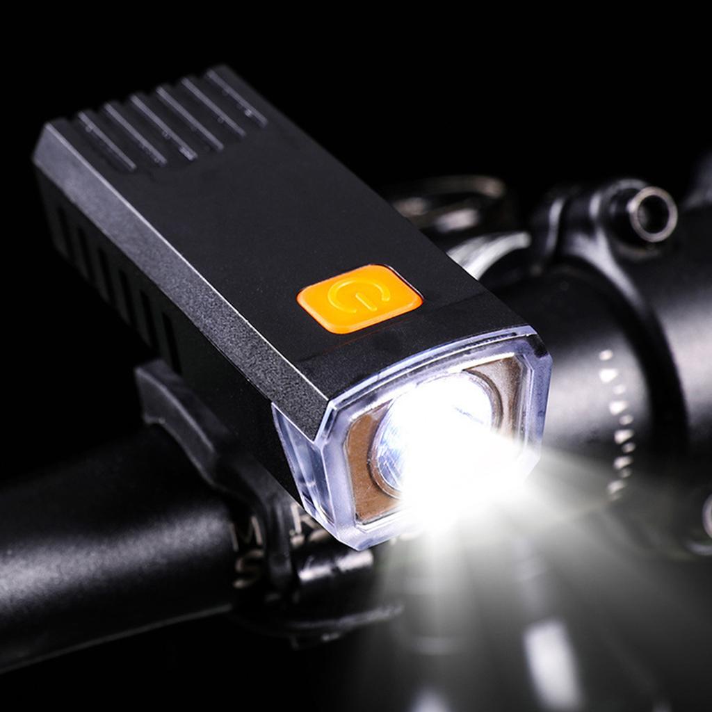 USB Rechargeable LED Bike Light Front Mounted for Night Cycling and Mountain Adventures Road Trail Enhanced Visibility