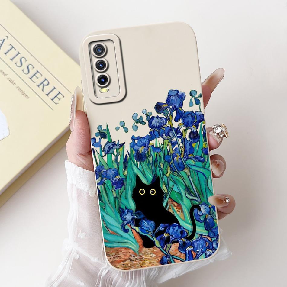 For Vivo Y11S Y12S Y20 2021 Case Vivo Y20a Y20g Y20i Y20S Y20t Elegant Printing Camera Protective Soft Silicone Phone Cases