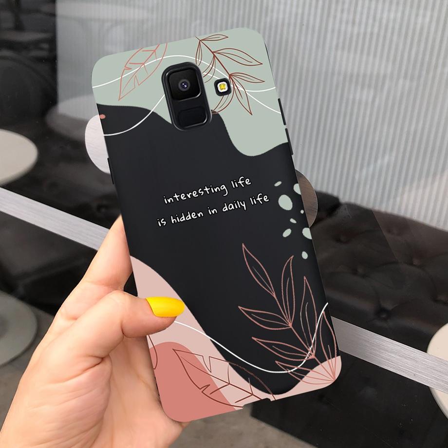 Case For Samsung A6+ 2018 Cover A6 2018 A600F Soft Silicone TPU Phone Case For Samsung Galaxy A6 Plus 2018 A605 A605F Case Capas