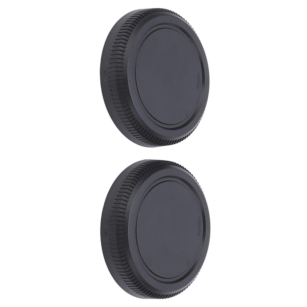 2PCS Lens Rear Caps ABS Plastic Snap On Lens Back Cover Replacement for GFX Series SLR Cameras