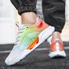 Fliegende Mesh-Oberfläche 19er Serie Sportschuhe für Herren atmungsaktiv Popcorn weiche Sohle gedämpfte College-Studenten Freizeit Laufschuhe