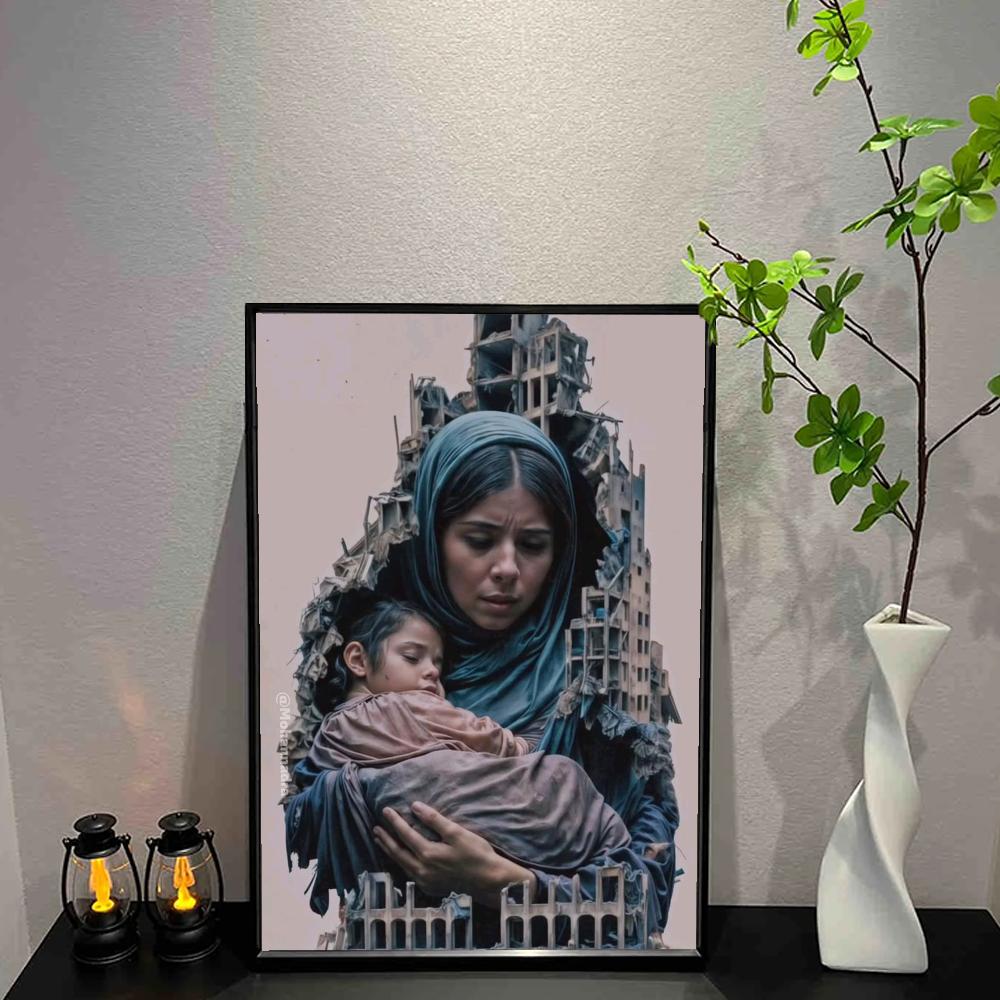 

Yahya Sinwar Flag Home&Garden Outdoor Microfiber Printed Decoration Background Art Banner Poster Wall Art Print Poster Decorativ 21cm×30cm NoFrame