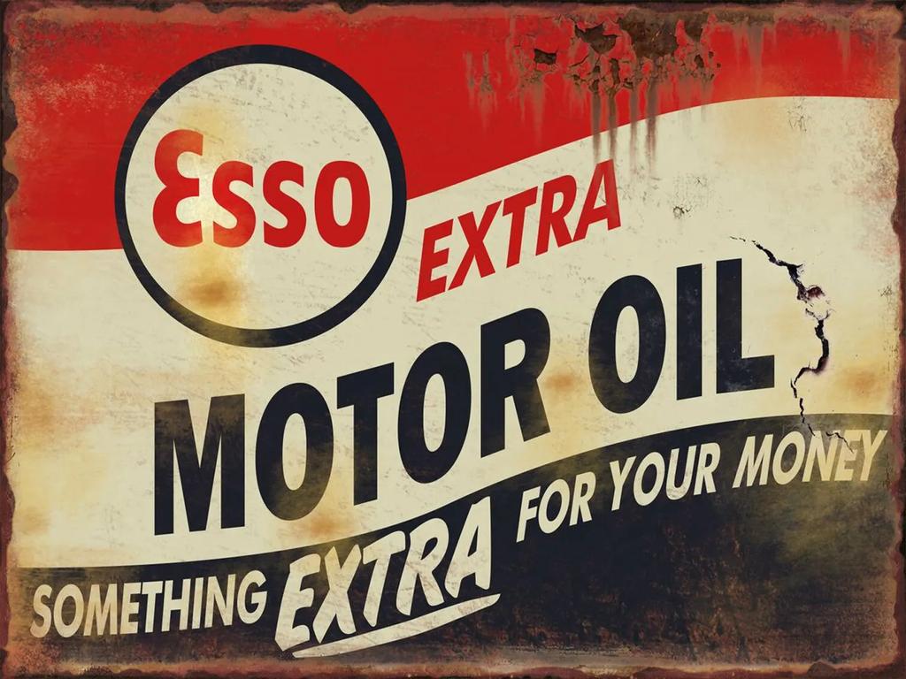 Vintage Mobil Racing Fuel Tin Sign  Retro Motor Oil Metal Wall Art for Garage Bar Club Decor Car Themed Posters