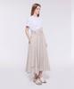 Kankeu A-Line Wrap Skirt - Beige