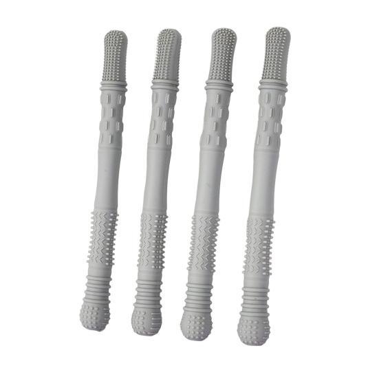 4 buc silicon chew stick alimentar grad BPA gratuit reutilizabil stres relief senzorial oral motor stick masticabil jucărie pentru nevoi speciale chewers