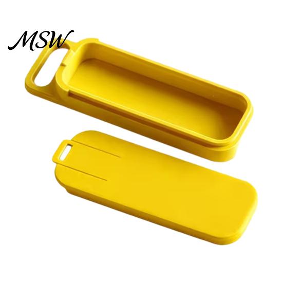 Smooth Surface Storage Bin Rectangular Box, with Slide Top, Durable PLA Desktop Container, Jewelry Space Saving Coin Organizer, for And Hair