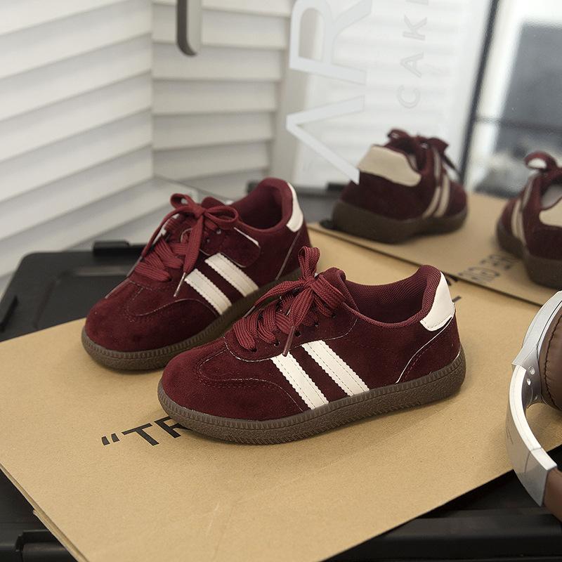 Boys' fashion moral training shoes 2025 spring and autumn new children's board shoes Forrest Gump shoes girls casual sports shoes foreign trade