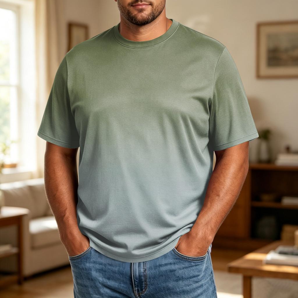 Men's Loose Fit Breathable T-Shirt for Casual Everyday Wear
