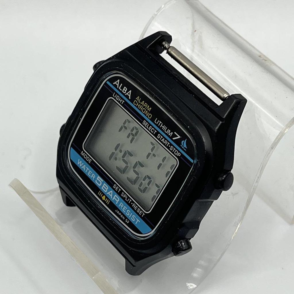 [USED] Ultra Rare! Vintage Seiko Alba W309-4200 with Replaced Battery