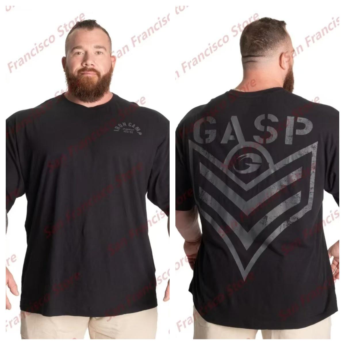 

Футболка из хлопка в американском стиле для мужчин, летняя футболка Iron Tee с индивидуальным принтом, уличная мода, фитнес-одежда, женская повседневная футболка XXXL