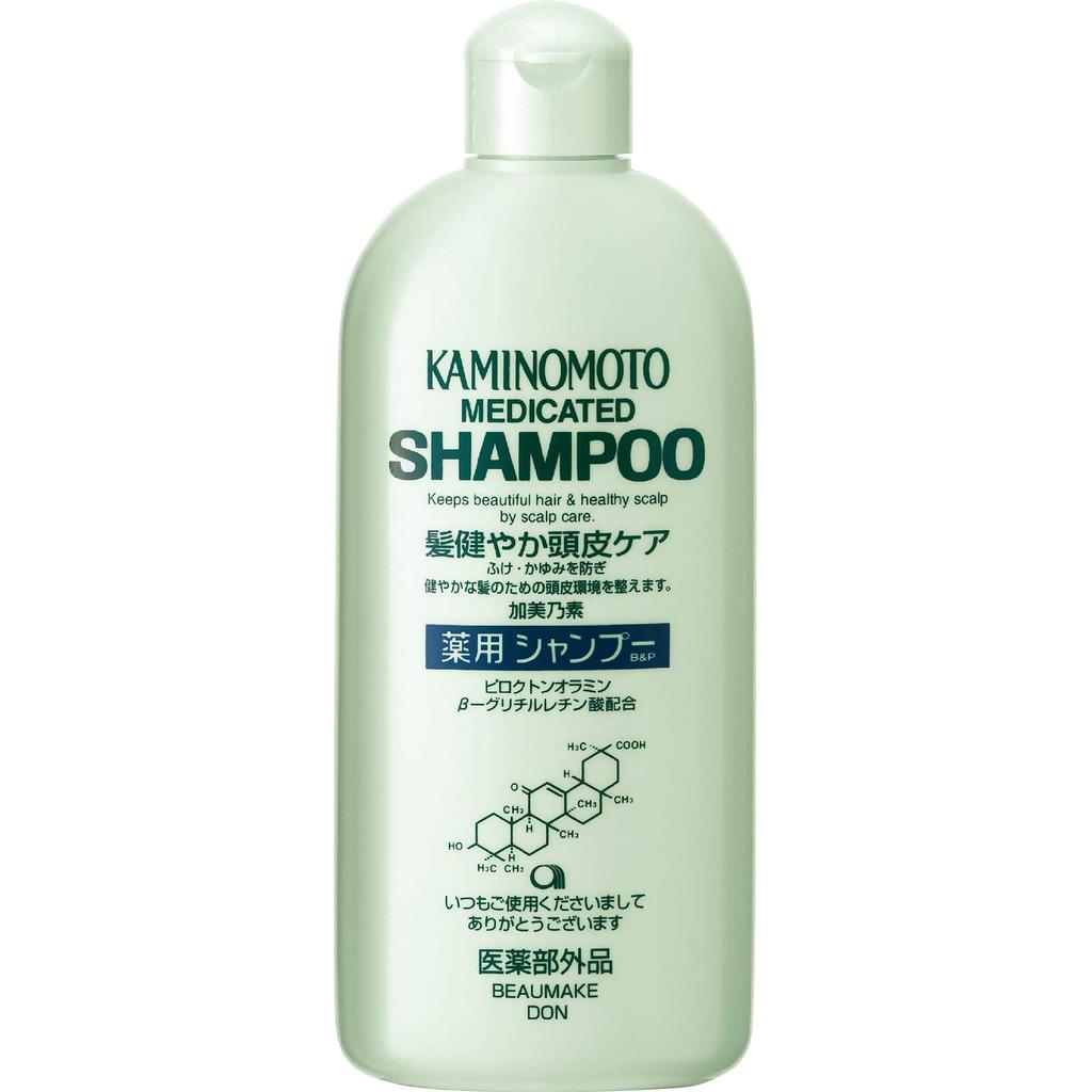 Medicated Shampoo B&P 300mL Dandruff, Itching, Pore Refreshing Kaminomoto Herbal Green Fragrance (Quasi-drug)