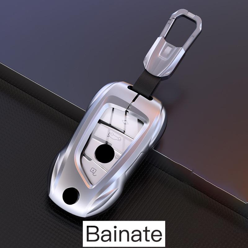 Metal Car Remote Key Cover Case Shell Holder Shell Styling Fob, For Bmw I3 Ix3 X3 X2 M3 M2 X3M 120I 225I 320I 330Li 1 2 3 Series