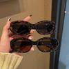Fashion Sunglasses Unique Oval Sun Glasses Women Goggle Shades Mirror Colorful Y2K Vintage Korean Fashion Trend Jewelry