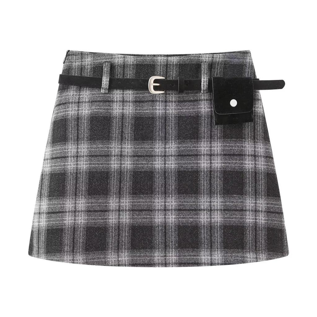 2025 A/W European & American High-Waist Fashion Casual Skirt Y75811