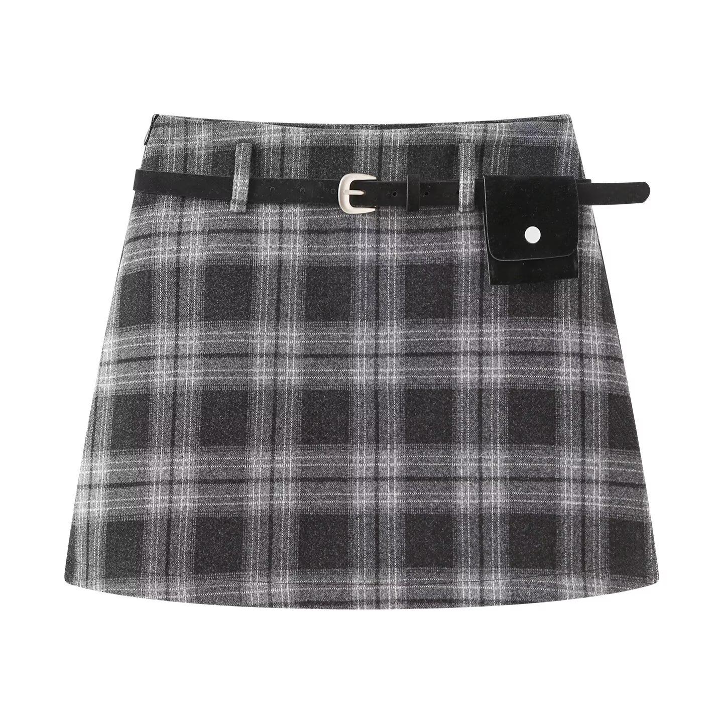 2025 A/W European & American High-Waist Fashion Casual Skirt Y75811 L