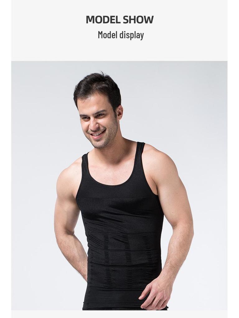 Cross-Border Body Shaping Waist Trainer: High Elastic, Breathable, Sweat-Wicking Vest for Strong Abdominal Control and Sportswear