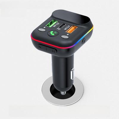 T12 Car Charger Bluetooth MP3 Player: Cigarette Lighter, Lossless Sound, PD Fast Charge.