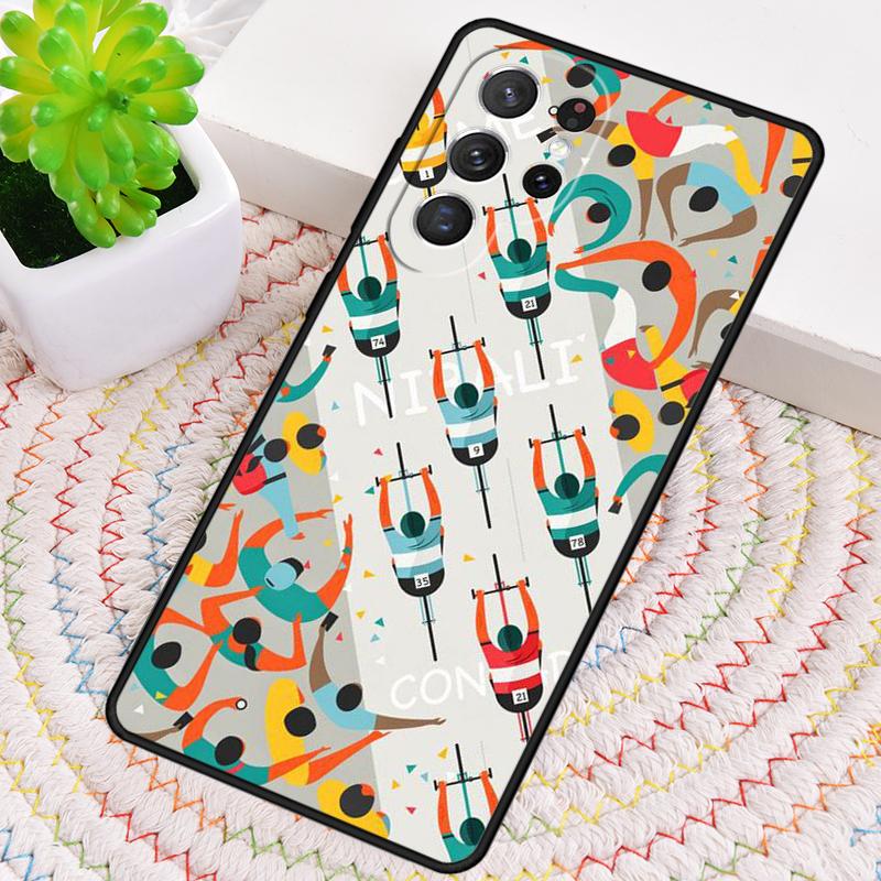 Fietsen Hartslag Fiets Telefoonhoesje voor Samsung Galaxy note 10 pro S26 Ultra S23 S24 FE S25 S21 S22 PLUS schokbestendige Cover