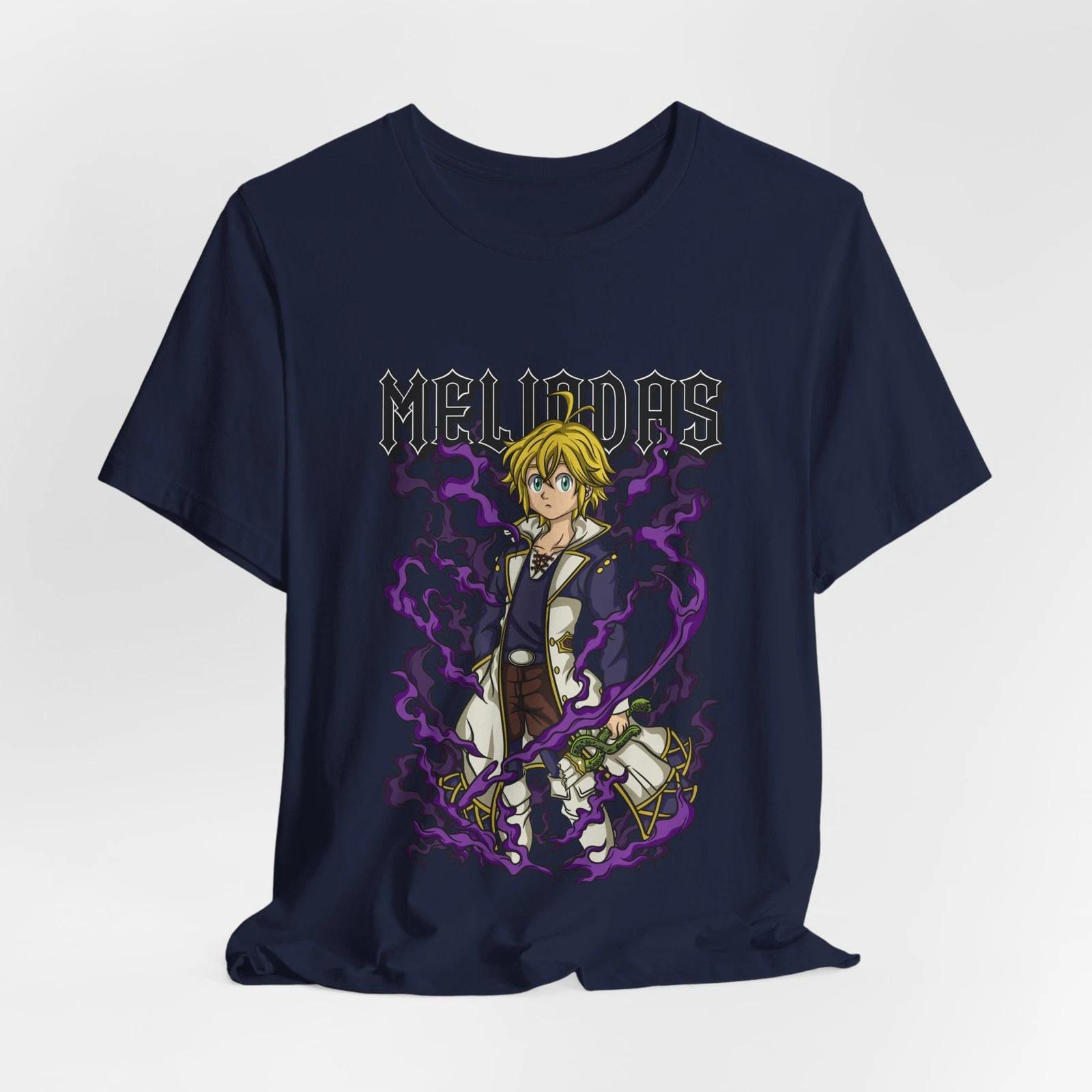 Custom Seven Deadly Sins, Meliodas, Anime Graphic Tee S