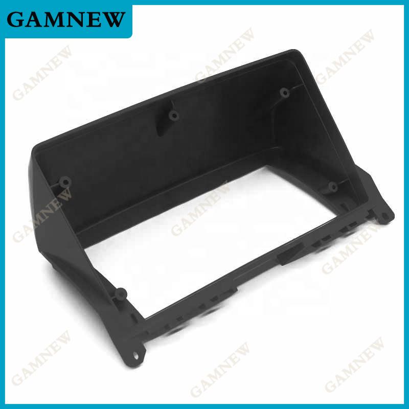 Car 2Din Audio Face Plate Fascia Frame For Mercedes-Benz C-Class W204 9" Big Screen Radio Stereo Panel Dash Mount