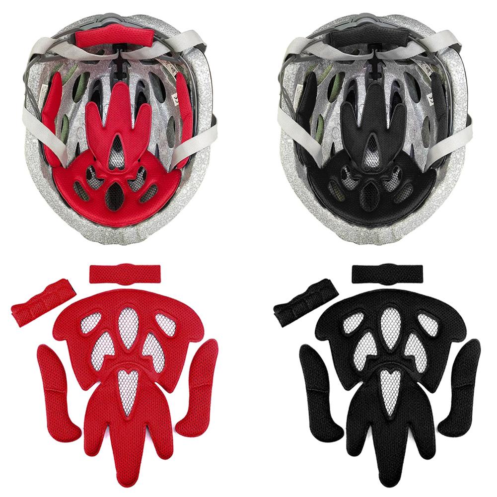 Uniwersalne Zestawy Wyściółki Kasku Motocyklowego Wymienne Uszczelnione Gąbki Zestaw Podkładek Piankowych do Kasku Rowerowego Akcesoria do Kasku Rowerowego