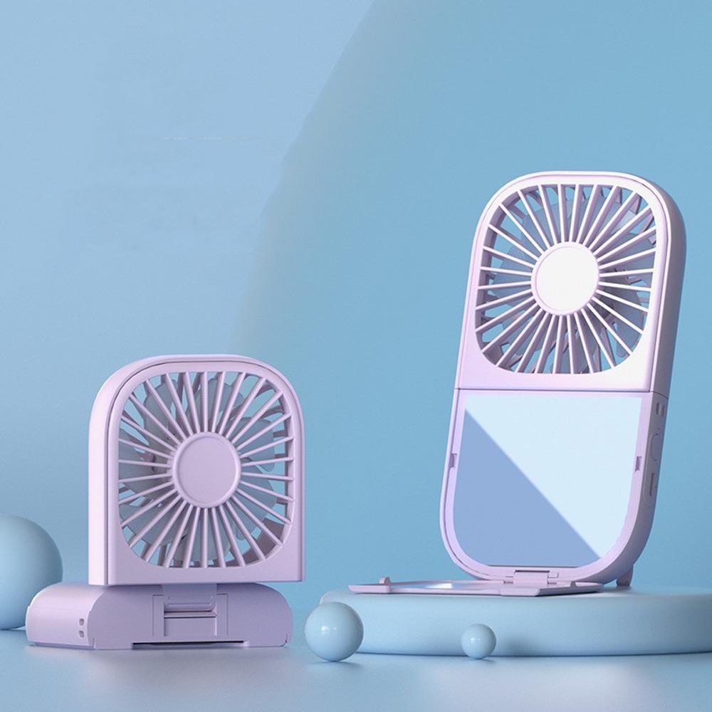 USB Charging Pocket Fan Adjustable Cooling Fan Portable Handheld Fan  Summer Gift
