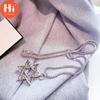 Hi Six-pointed Star of David Pendant Necklace Double-sided Retro Titanium Steel Punk Jewelry for Men Boys
