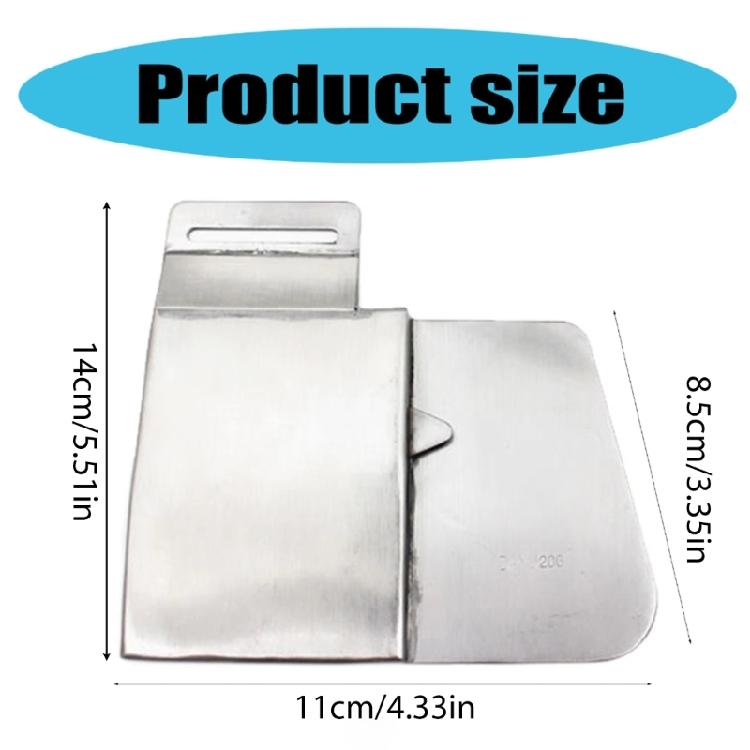 Cuffs To Sleeves Setter Sewing Attachment Stainless Steel Cuffs Setter Replacement For Industrial Sewing Machine