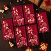 6pcs Paper 2027 Lucky Money Pockets Chinese Style Cash Gift Envelopes  Spring Festival