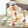 Noodle & Pals Micro Super Simple Flannel Blankets Nursery Rhymes Songs Funny Throw Blanket Home 200x150cm Rug Piece Ultra-Soft