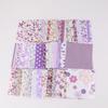 40 Pieces/Set Colorful Cotton Fabric Strips Crafts Fashionable Roll Cloth  Handmade Accessories