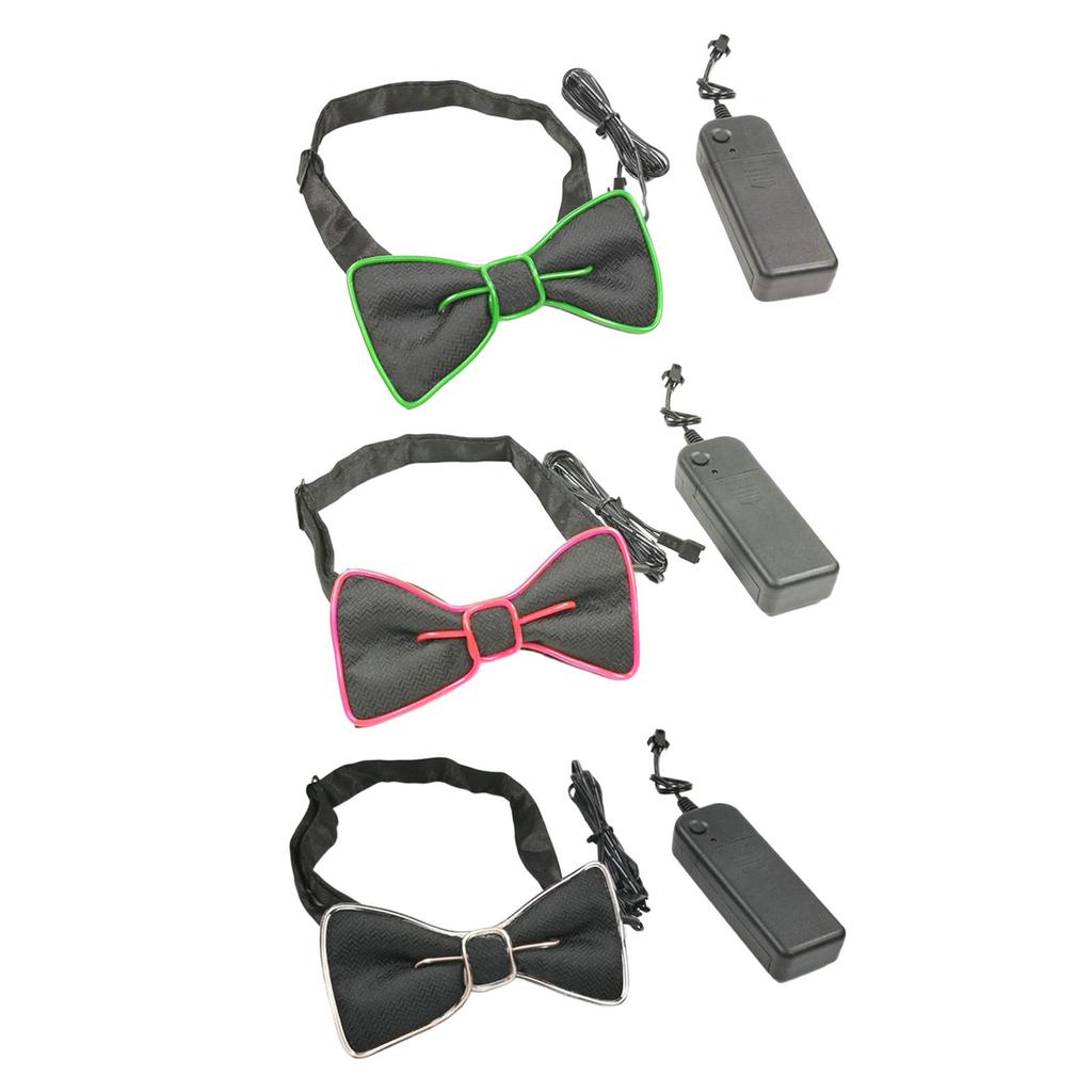 Bowtie Tie Novelty The Dark for Party Costume