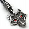 Viking Necklace Runes Valknut Aegishjalmur 130