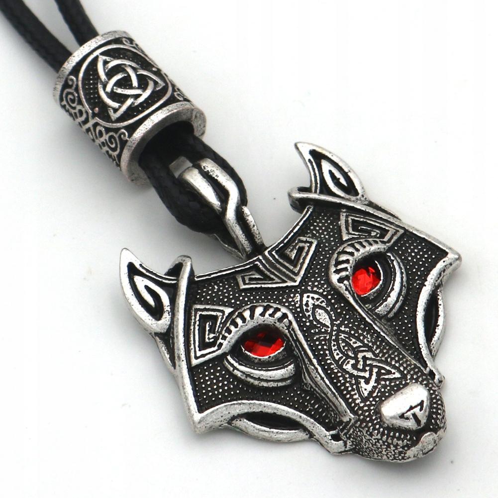 Viking Necklace Runes Valknut Aegishjalmur 130
