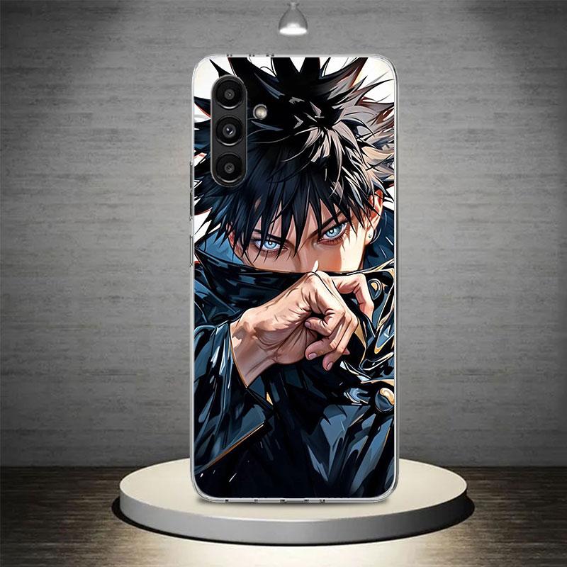 

Kaisen J-Jujutsu Чехол для телефона Фушигуро Мегуми для Samsung Galaxy A13 A14 A15 A16 A17 A53 A54 A55 A56 A33 A34 A35 A36 A23 A2 Samsung A52(A52S)