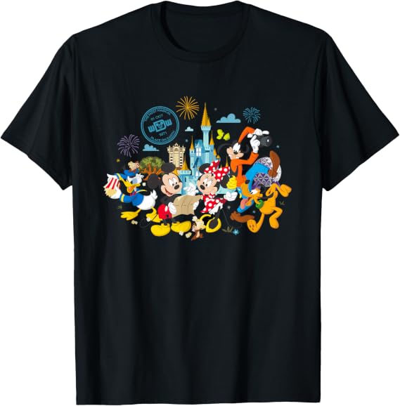 Walt Disney World 50th Anniversary Mickey Friends T-shirt