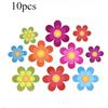 10 pieces of cartoon pattern bathroom bathtub anti-slip stickers, self-adhesive anti-slip stickers for stair floors