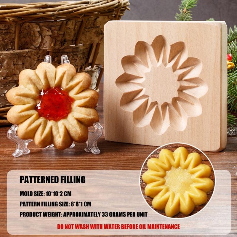 Premium Beechwood Cookie Molds For Healthy Baking With Smooth Finishes And Easy Releases Perfect For Family Kitchen
