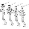 Stand Metal Multifunctional Sturdy Hanger Christmas Stocking Holders Stockings Clip Mantel Hooks