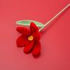 Handcrafted Crochet Crochet Flower Handmade Simulation Artificial Tulip Tulip Yarn  Mother's Day