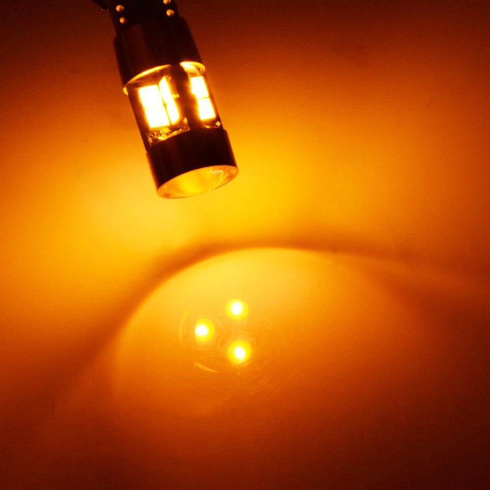 Futwod Position Lamp, T10 LED, Amber, Orange, Yellow, LED Bulb, T10, Number Light, Clearance