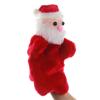 Story Prop Finger Dolls Santa Claus Plush Toys Fingers Puppets Big Hand Puppet Christmas Puppet