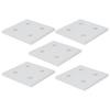5Pcs 4?Hole Vertical Connecting Plate for Aluminium Extrusion Profile Joining Board8080