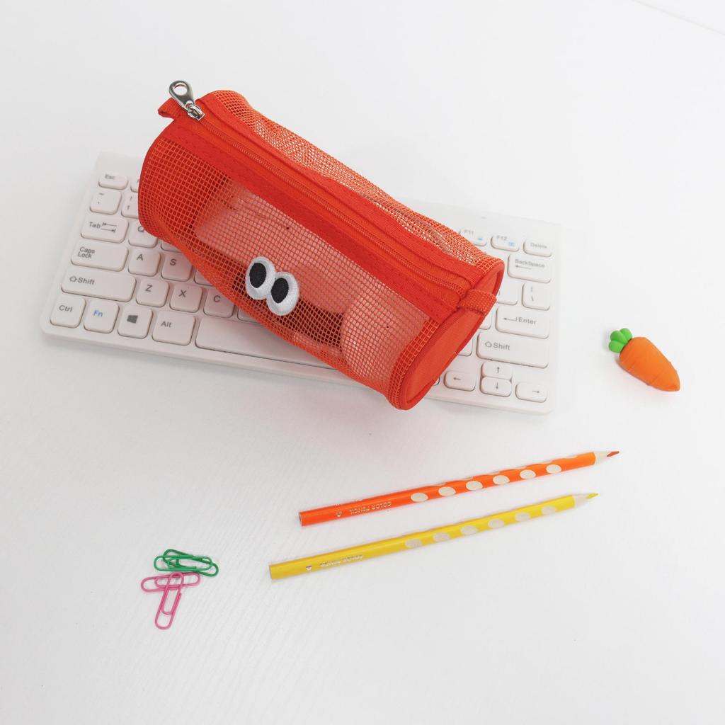 Transparentes Federmäppchen mit großer Kapazität & Reise-Kosmetikorganizer