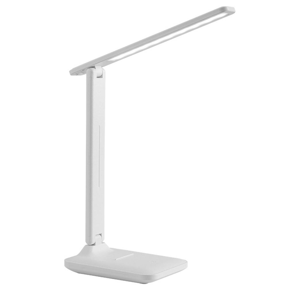 Folding Lamp Color Temperature Brightness Adjustable Eye Caring Touch Desk Lamp for Study Dorm Plug