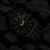 Rhombus Ladies Dual Calendar Waterproof Luminous Wristwatch with Solid Strap - Fashionable Gift for Women
