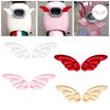 2 Pieces Decorative Small Wing Scooter Decor Creative Design Bicycle Ornament for