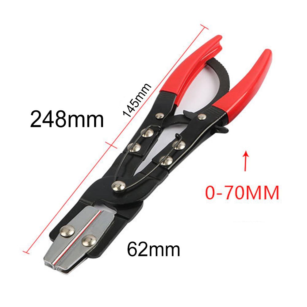 1 Pcs Automotive Hose Clamp Pliers Ratchet Hose Clamp Pliers Automotive Oil Cutting Car Repair Tools Hose Pliers 10 inch